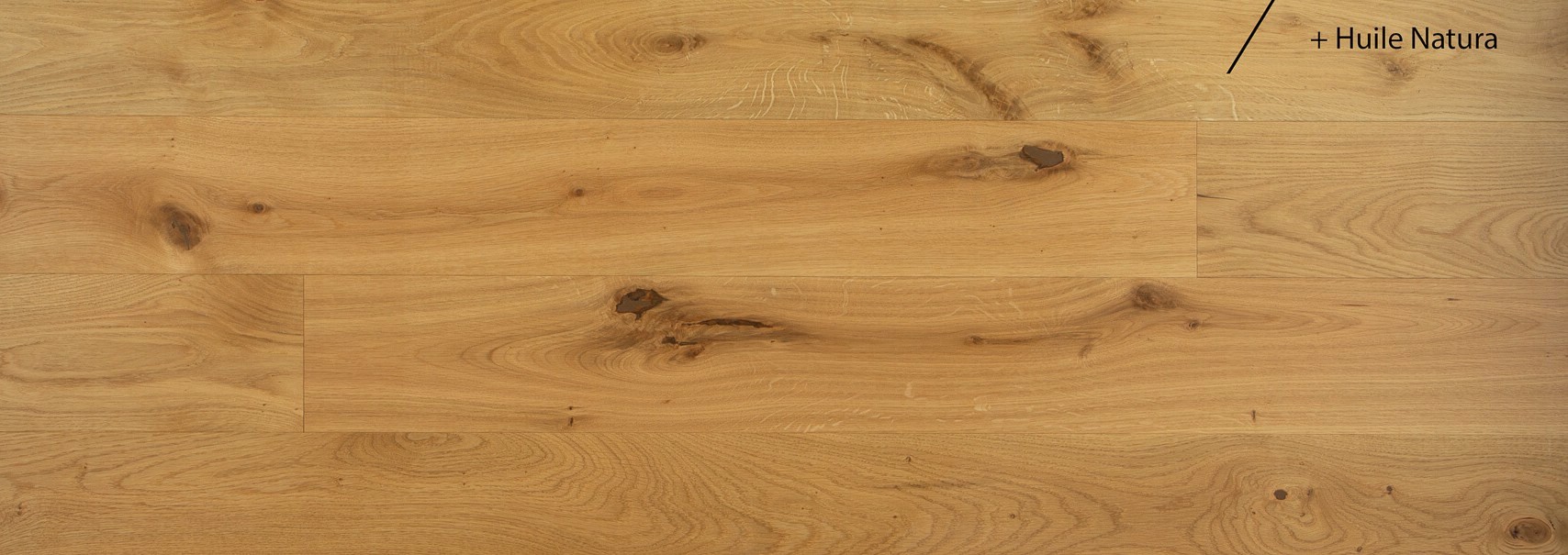 Parquet chêne naturel authentique - 15x158 - huilé