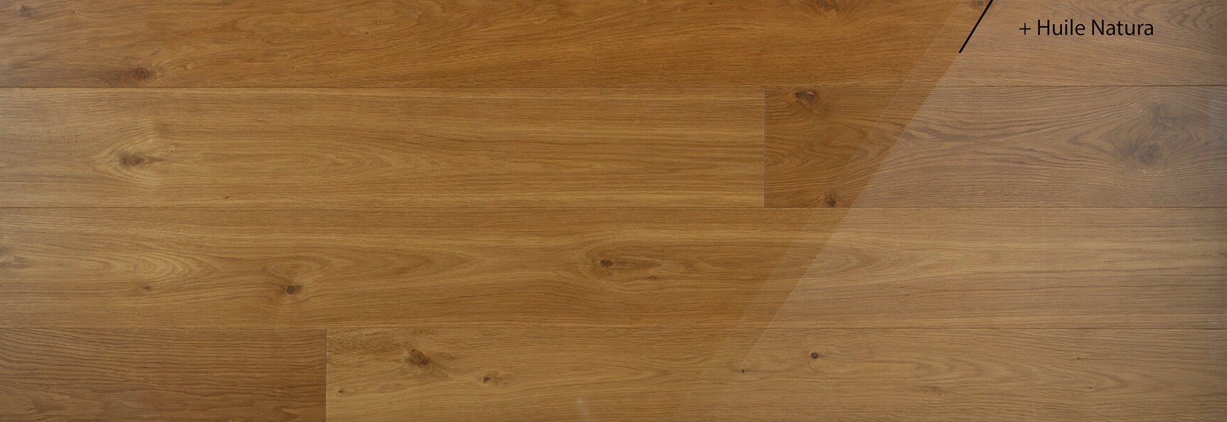 Parquet chêne fumé authentique - 15x158 - huilé