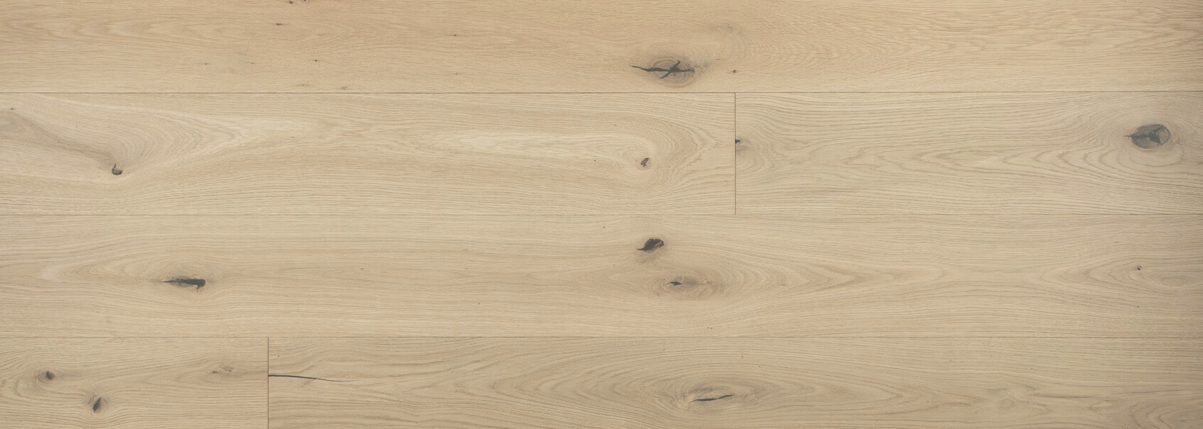 Parquet chêne bois brut blanchi authentique - 15x158 - huilé