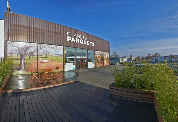 Visitez notre showroom - Planète Parquets, magasin de parquets Nantes