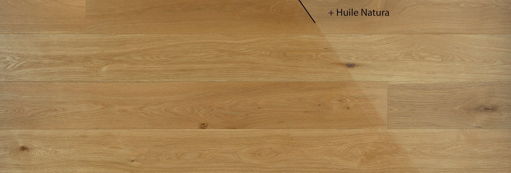 Parquet GO2 chêne naturel élégance - 14x150 - huilé