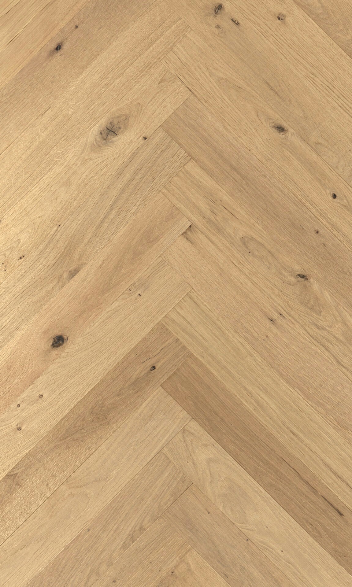Parquet vieilli bâtons rompus chêne bois brut - 15x90 - huilé