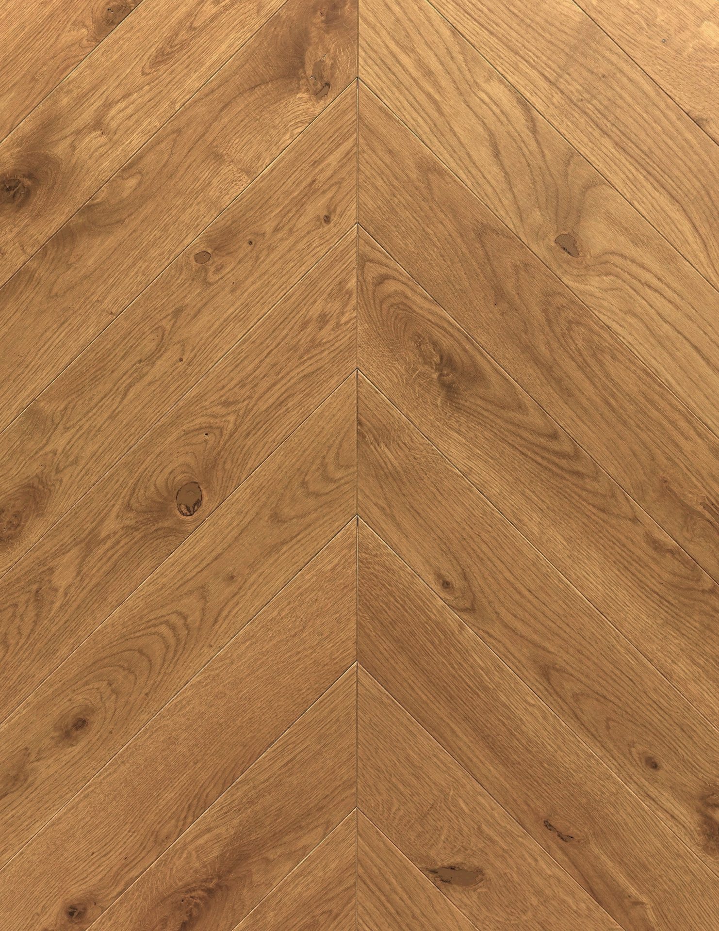 Parquet point de hongrie chêne AL30 authentique - 14x90 - verni