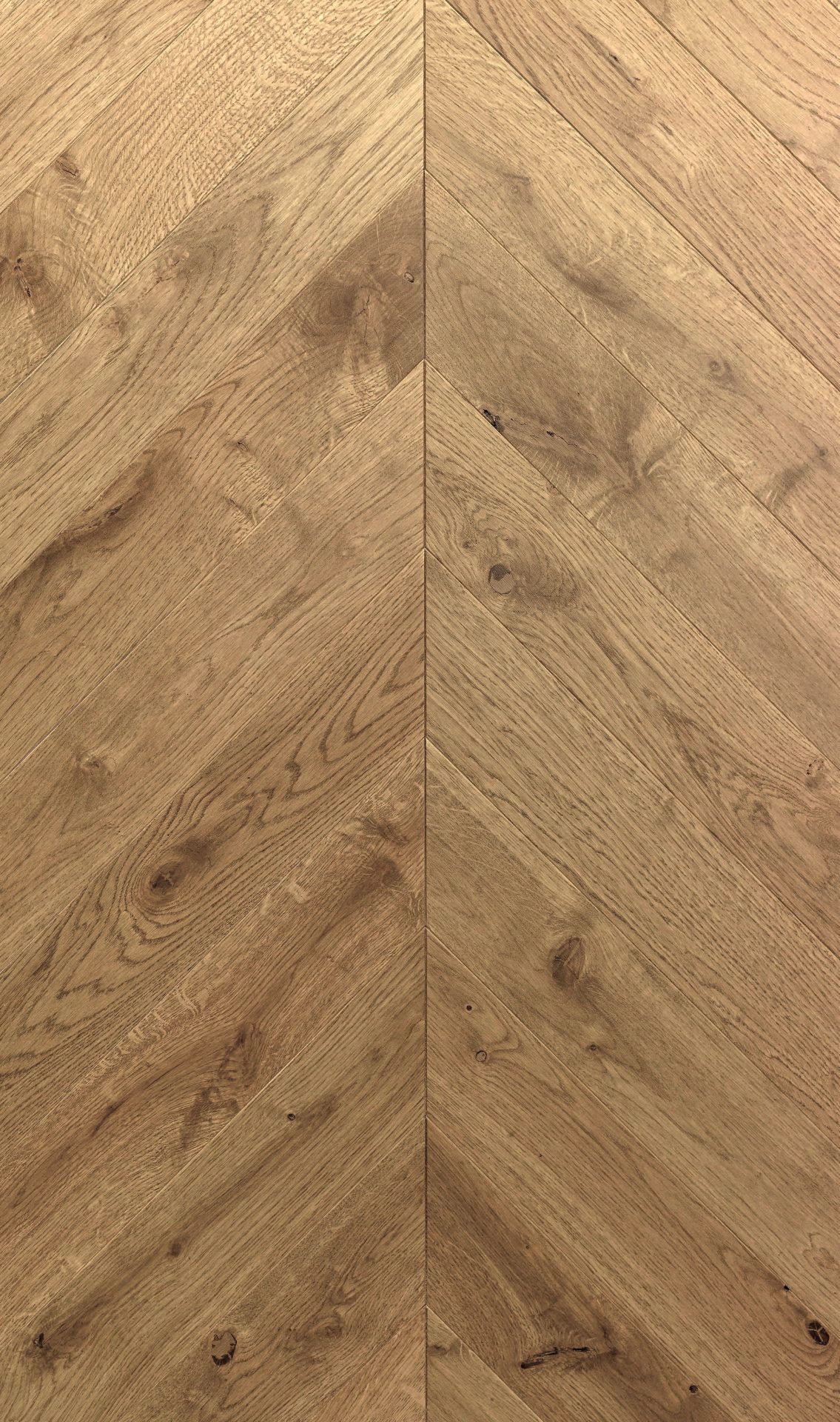 Parquet point de hongrie chêne AL57 authentique - 14x90 - verni