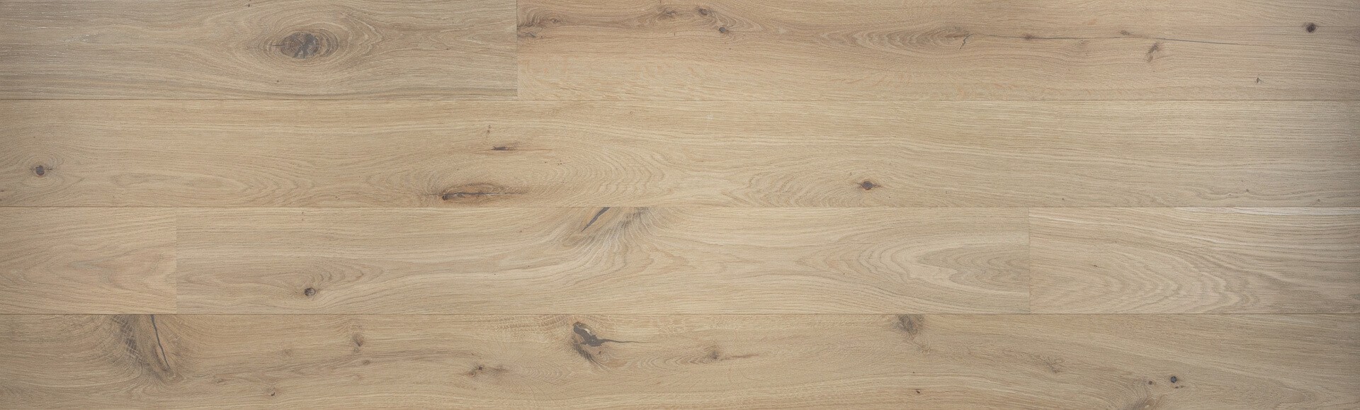 Parquet chêne aspect bois brut authentique - 13x138 - légèrement brossé verni