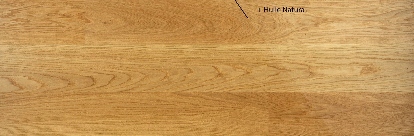 Parquet chêne naturel élégance - 13x181 - légèrement brossé huilé