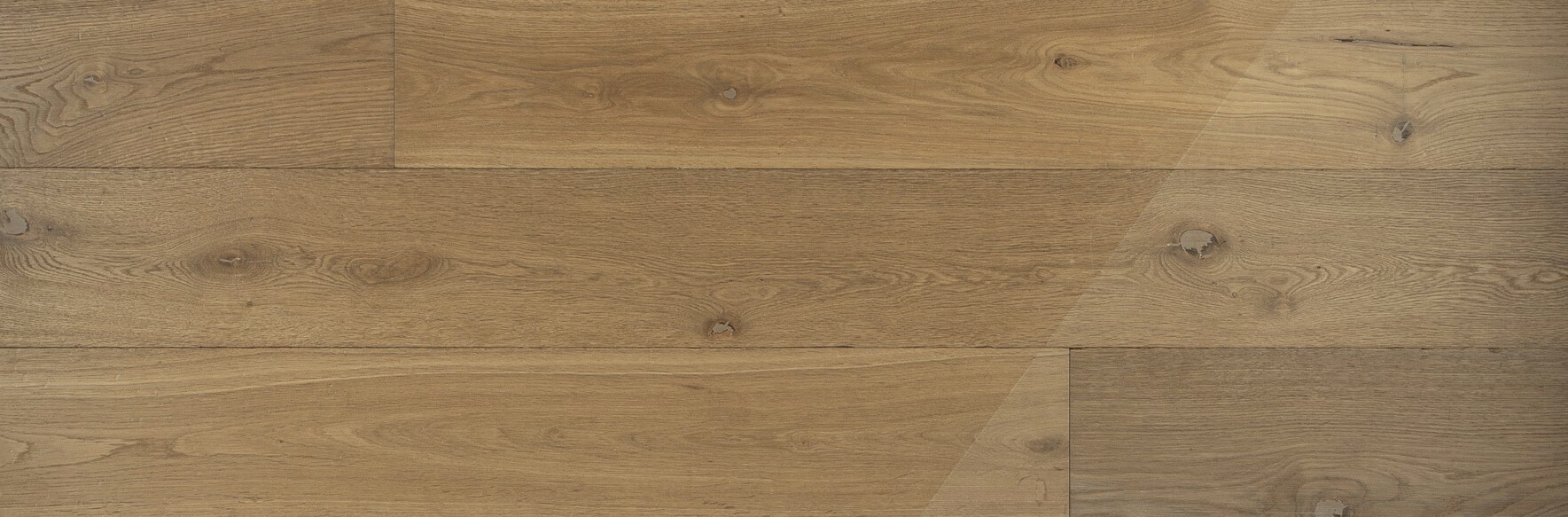 Parquet vieilli chêne fumé bois brut harmonie - 16x185 - huilé