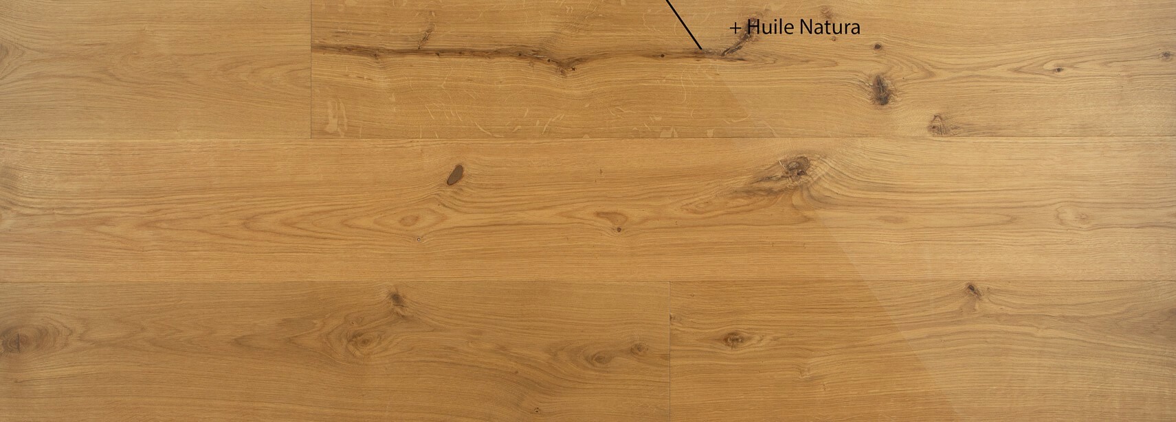 Parquet chêne naturel authentique - 15x192 - huilé