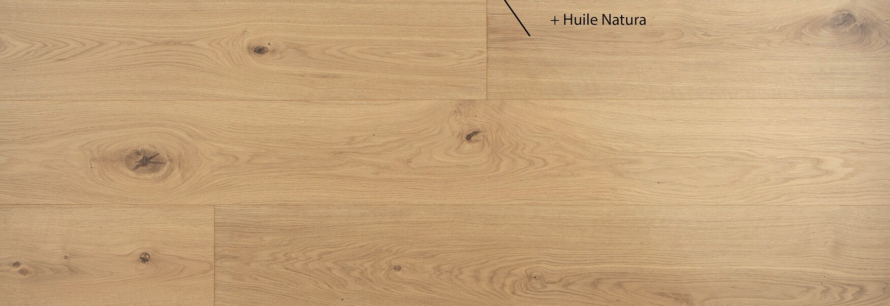 Parquet chêne aspect bois brut harmonie - 13x192 - huilé