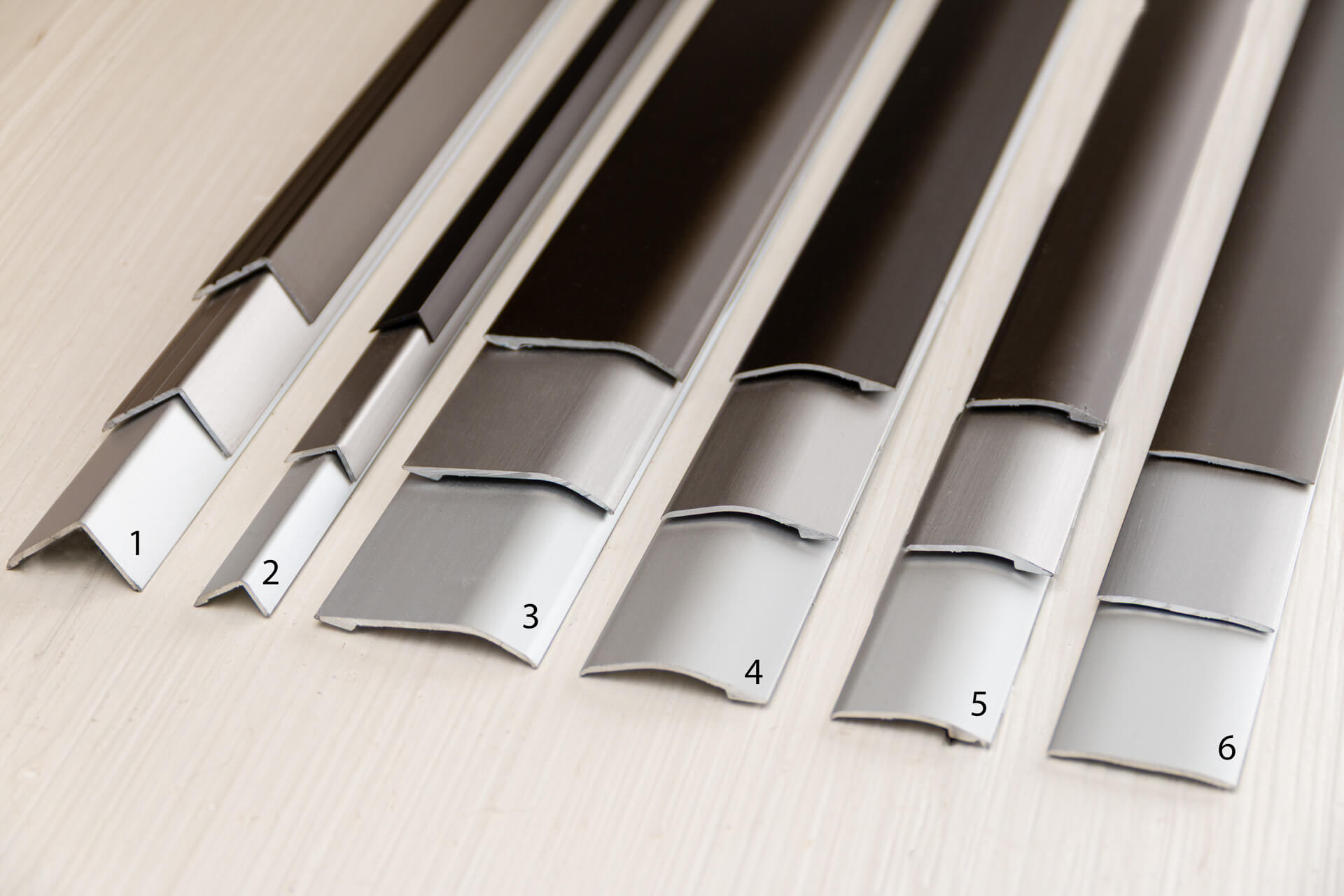 Seuil aluminium anodisé