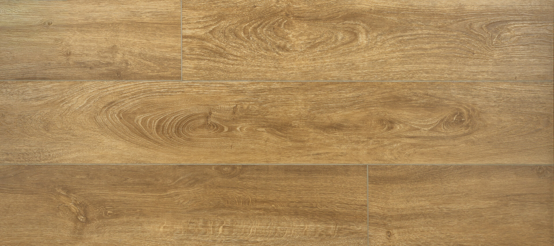 Sol vinyle rigide 5,5mm, chêne naturel harmonie avec 4 chanfreins